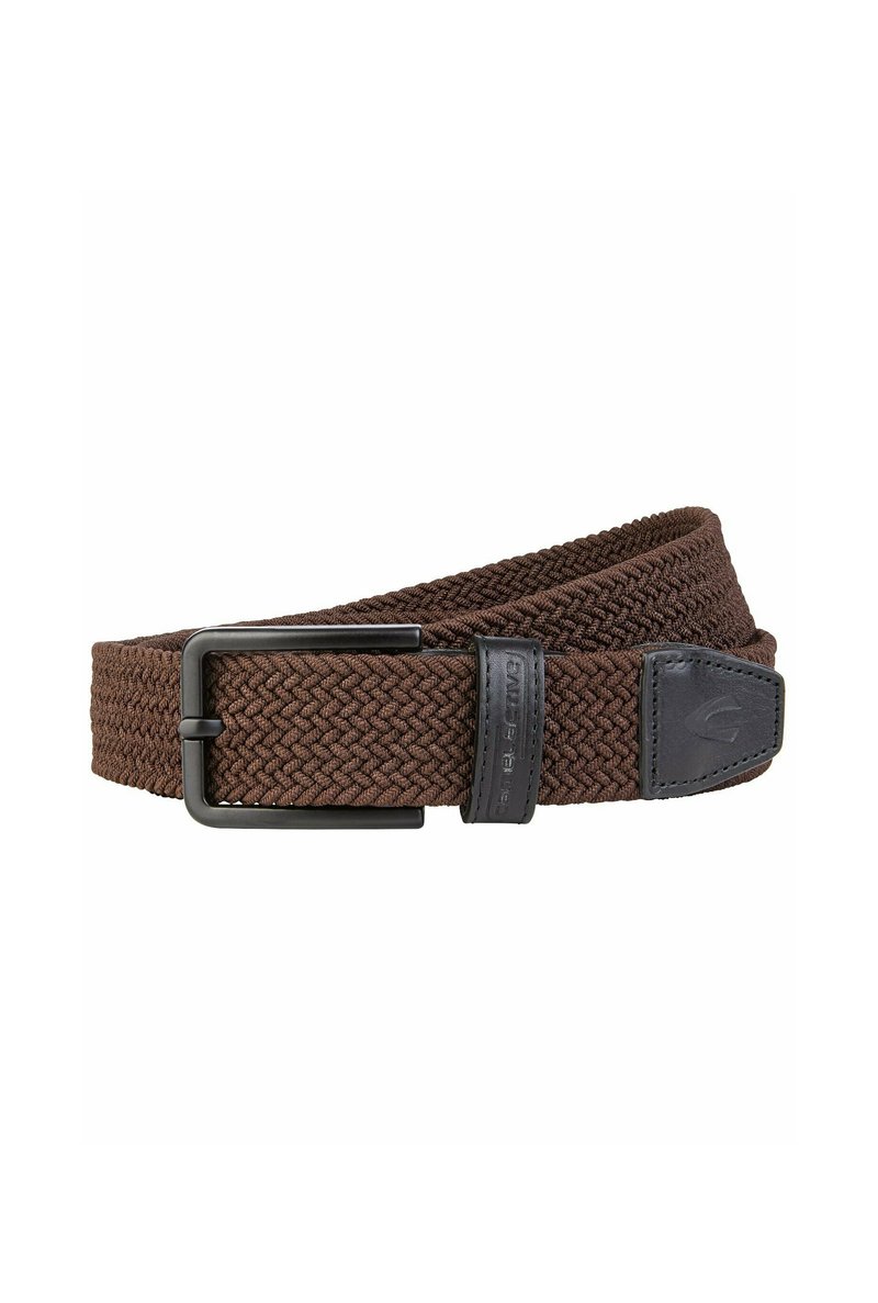 camel active FLECHTMUSTER - Gevlochten riem - dark brown