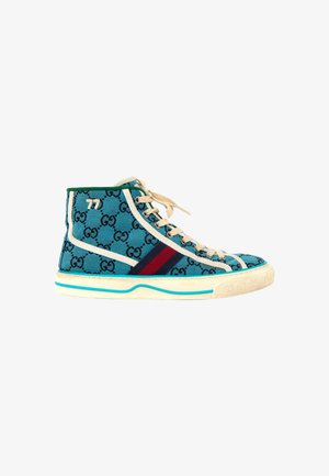 Gucci, TENNIS 1977 CLOTH TRAINERS BLUE - Baskets montantes - blue