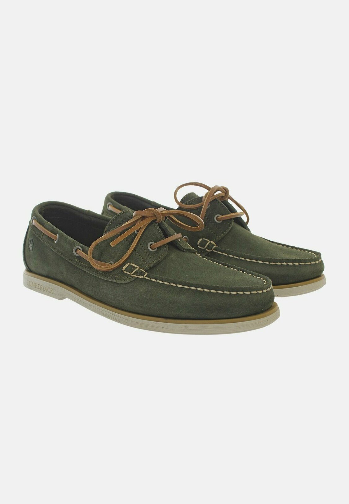 Lumberjack Boat shoes - green - Zalando.de