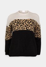 Only Carmakoma Loyal  o-neck pullover sunlight melange main image 1