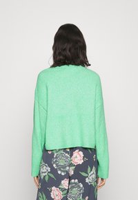 Vero Moda Petite VMDOFFY O NECK BOXY - Camisola - irish green
