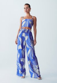 ST MRLO WAVE BODICE - Top - blue abstract