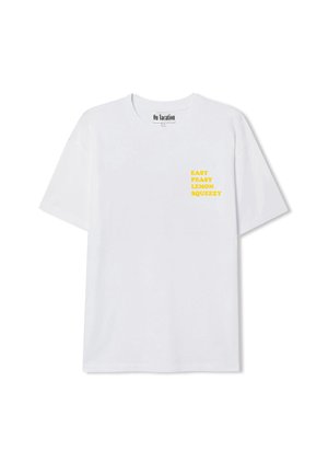 LEMON SQUEEZY - Print T-shirt - white