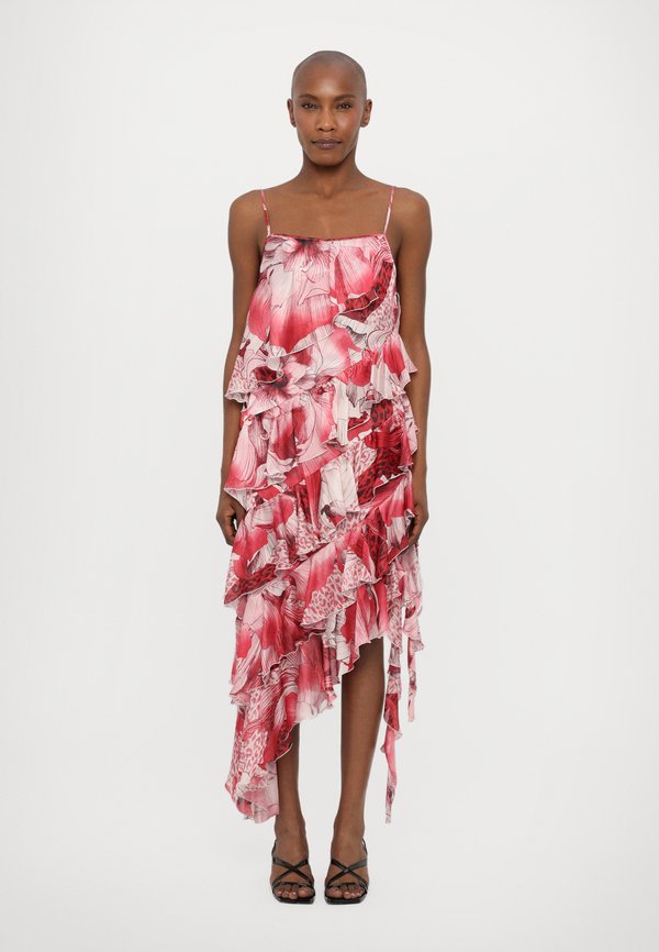 ASYMMETRICAL VOLANT - Occasion wear