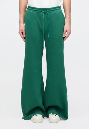 Essential Collective SIDE PANELED TRACK PANT - Pantaloni sportivi - shiney green