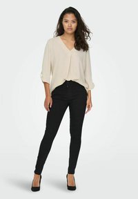 JDY JDYDIVYA LIFE - Blusa - sandshell