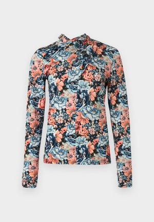 Langarmshirt - english tapestry/pink/blue/green