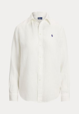 CLASSIC FIT LINEN SHIRT - Blúzka so zapínaním na gombíky - classic oxford