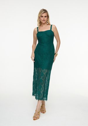 Maxikleid - emerald green