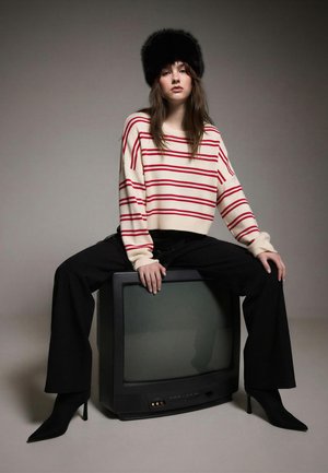 Stradivarius High Heel Stiefelette - black