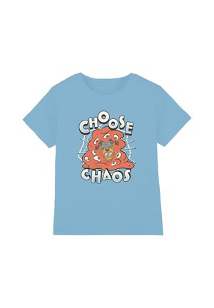 Universal Studios, MINIONS AND MONSTERS CHOOSE CHAOS UNISEX - Print T-shirt - light blue
