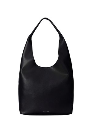 Calvin Klein SLOUCHY PEBBLE MEDIUM - Pirkinių krepšys - black