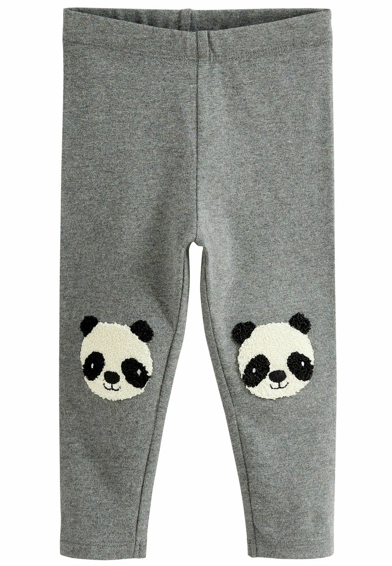 Next - EMBROIDERED 3MTHS-7YRS - Leggingek - Nadrágok - grey panda, Nagyítás