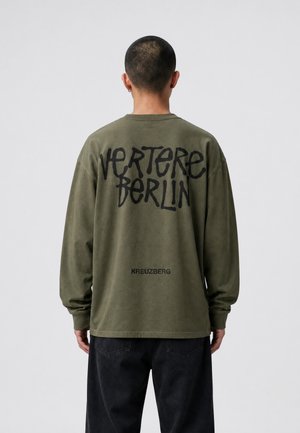 Vertere Berlin, KREUZBERG LONGSLEEVE - T-shirt à manches longues - olive