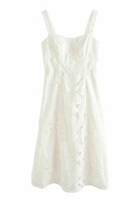 FLORAL  - REGULAR FIT - Denní šaty - white