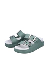 Rieker Mules - mintgrün