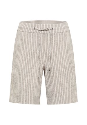 Cecil, WIDE-LEG SHORTS IN SEERSUCKER QUALITY - Short - grain beige