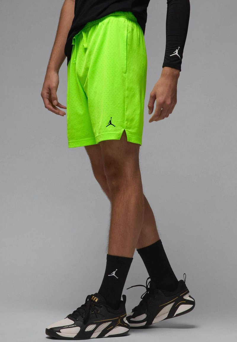 Jordan MESH SHORT - Korte broeken - electric green black