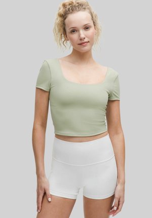 WUNDER UNDER SMOOTHCOVER™ SQUARE-NECK - Top - Fog Green