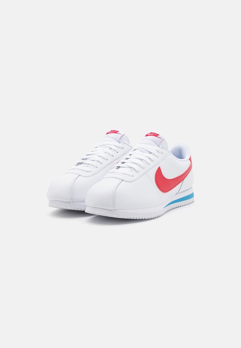 Nike Sportswear CORTEZ - Trainers - white/varsity red/varsity blue 