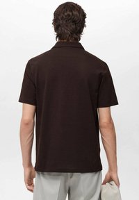 Mango Poloshirt - dark brown