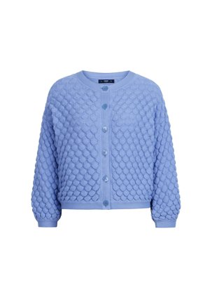 STRUCTURE PATTERN - Strickjacke - smoke blue