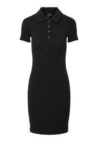 PCKITTE POLO SHORT NOOS - Šaty do práce - black