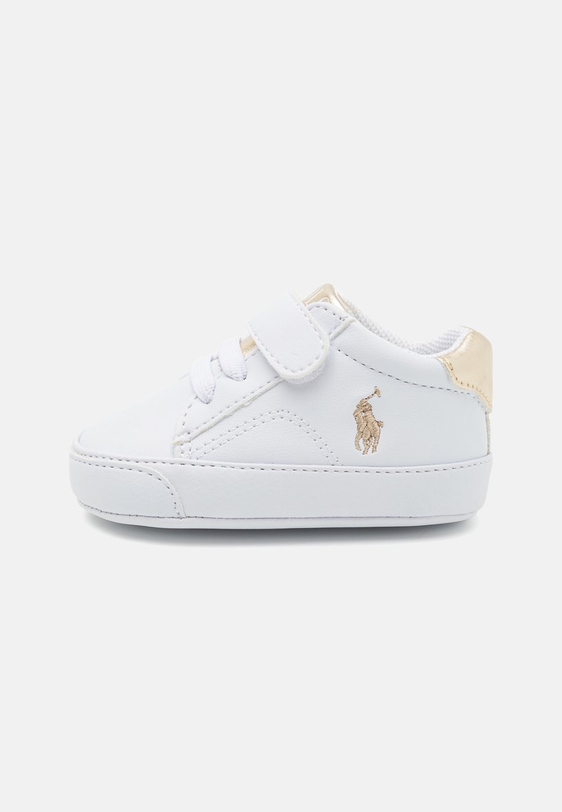Polo Ralph Lauren THERON UNISEX - Δώρα για μωρά - white/gold