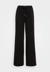 ONLCECILIA PULL UP WIDE - Pantalon classique - black