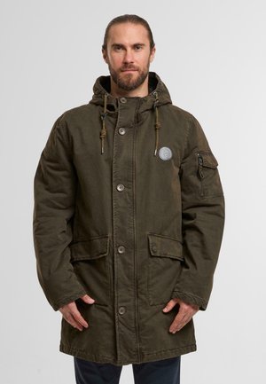 Winter coat - dark olive