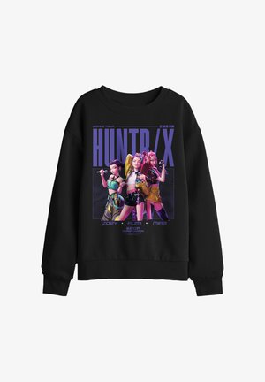 NETFLIX, KPOP DEMON HUNTERS HUNTRIX HONMOON WORLD TOUR POSTER UNISEX - Sweatshirt - black