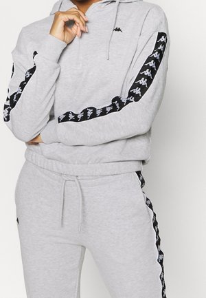 Hoodie - mottled grey