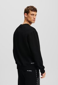 KARL LAGERFELD RELAXED MONOGRAM DEGRAD� - Melegítőfelső - black