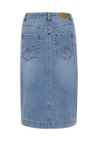 A-linjainen hame - reno medium blue denim