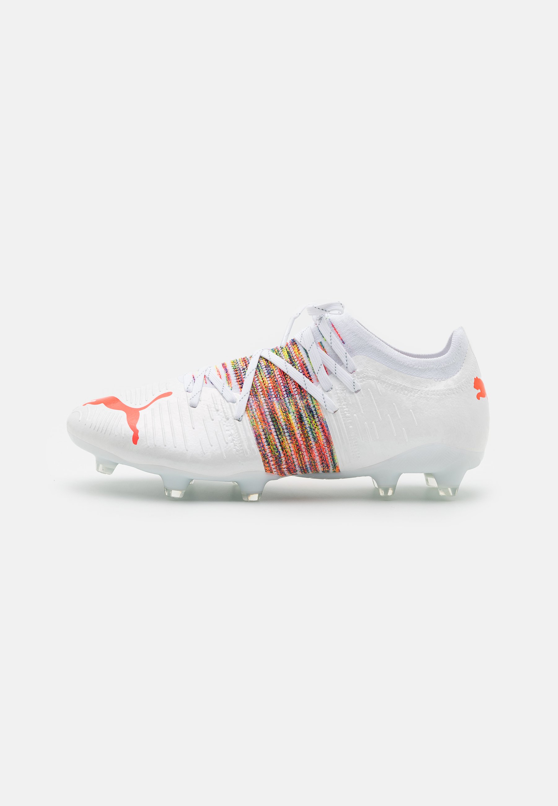 Puma Future Z 2 1 Fg Ag Moulded Stud Football Boots White Red Blast White Zalando Ie