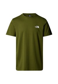 M SS SIMPLE DOME TEE - Tekninen t-paita - woodland green