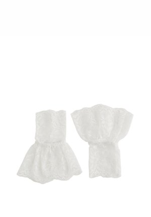 Rukavice bez prstiju - white