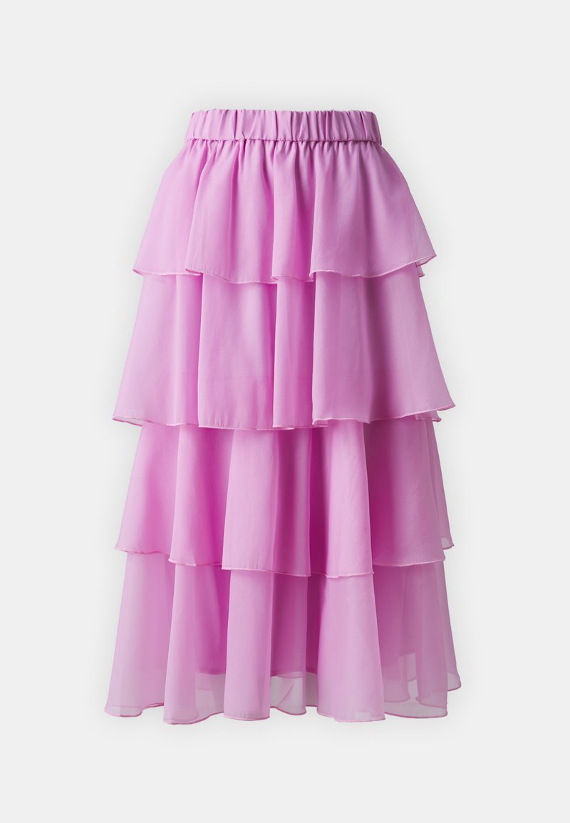 YAS A-lijn rok donkerroze