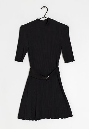 Mango Robe en jersey - black