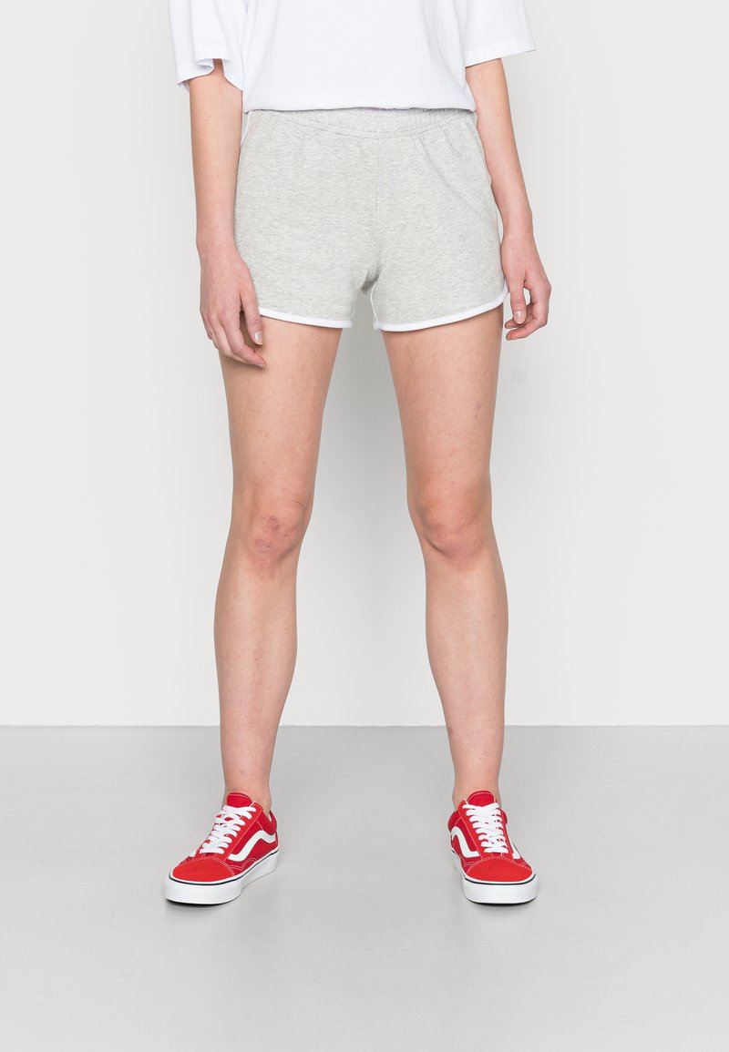 Cotton On RETRO - Calções - grey/white