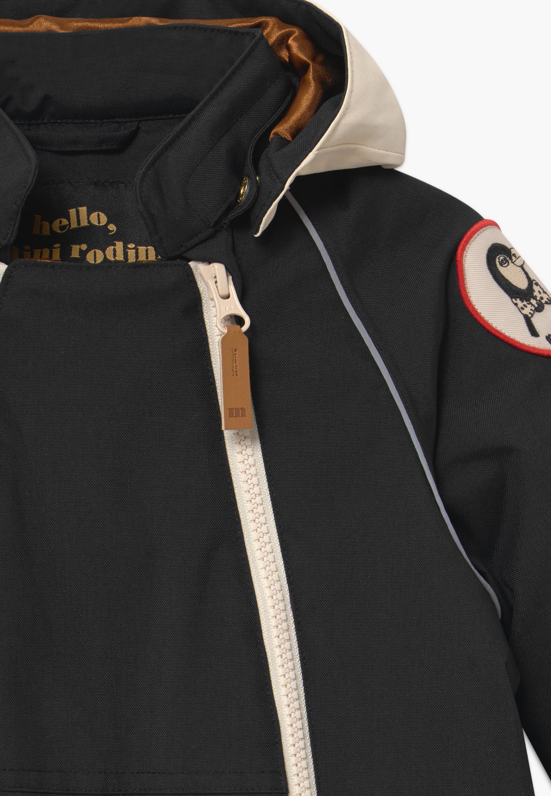 mini rodini panda snowsuit