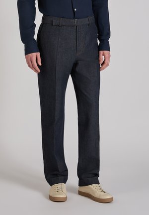 STRAIGHT FIT  - Stoffhose - dark blue