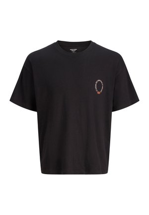 Jack & Jones, LONGSLEEVED T-SHIRT PLUS SIZE LONGSLEEVED T-SHIRT - T-shirt con stampa - black