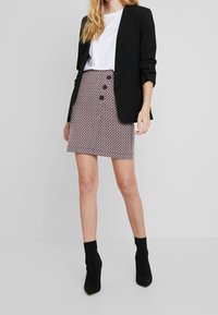 Esprit Gonna a tubino - dark red