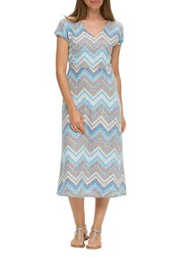 s.Oliver BLACK LABEL ROBE - Freizeitkleid - azurblau