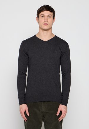 INDICODE JEANS, INTIKKS - Pullover - charcoal mix