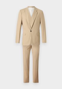 ARTI HESTEN SET - Vestă costum - medium beige