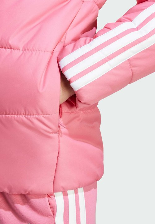 adidas JUNIOR UNISEX - Chaqueta de invierno - pink fusion white — photo 5