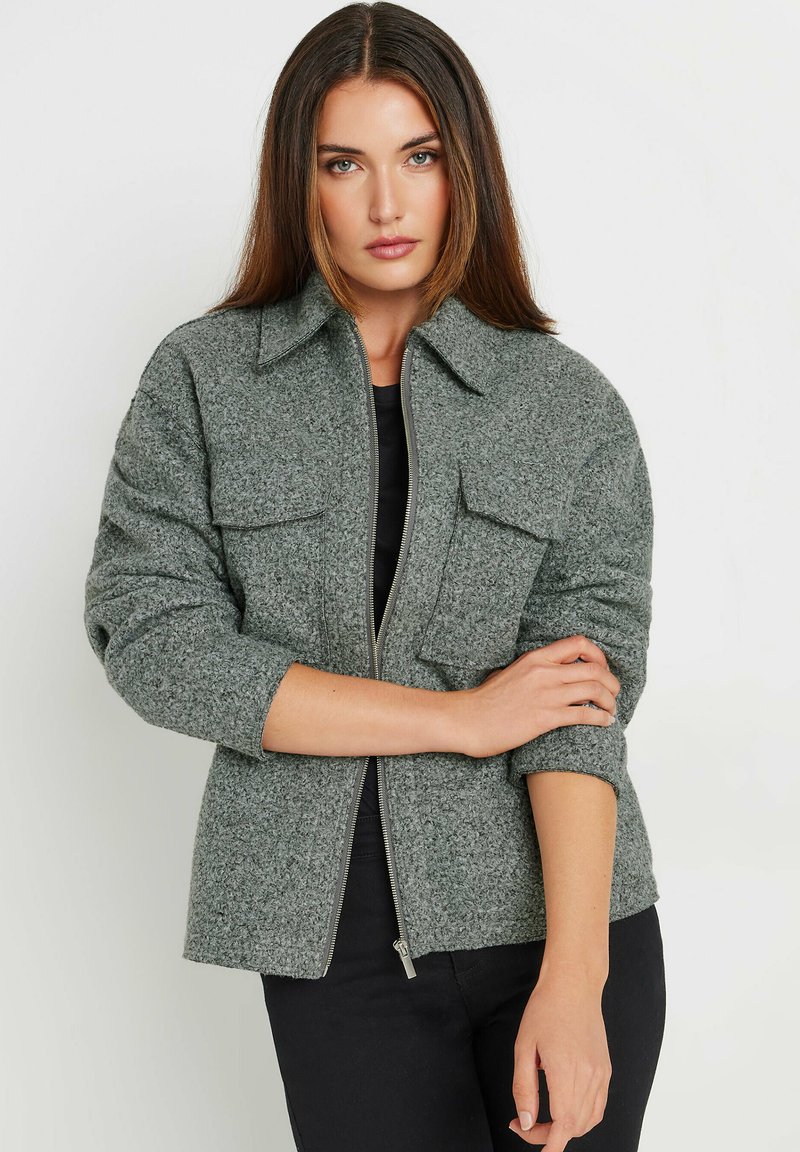 Long Tall Sally - Fleece jacket - grey, Enlarge