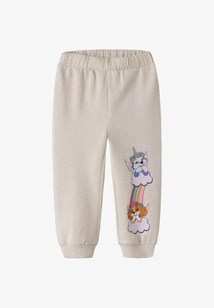 Name it, SWEATPANTS REGULAR FIT - Trainingsbroek - peyote melange